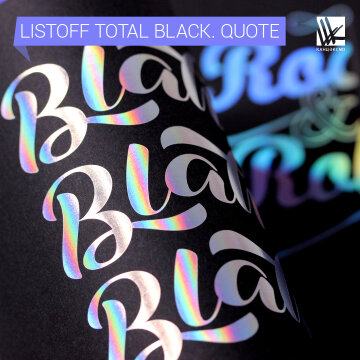 ������� Listoff TOTAL BLACK