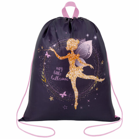 Мешок для обуви BRAUBERG KIDS ″Gold fairy″ Мешок для обуви BRAUBERG KIDS ″Gold fairy″