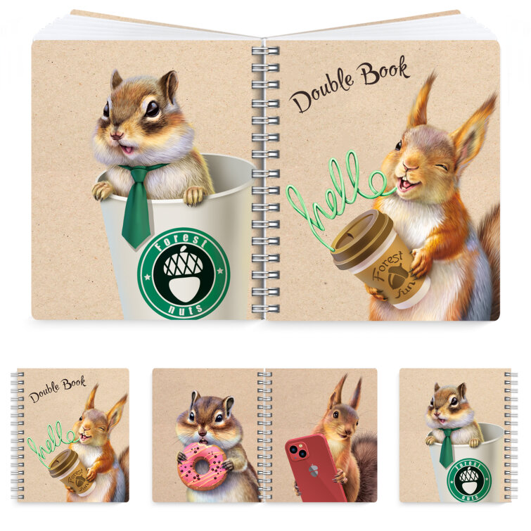������� ″Double book″, �5, 100 �, ������+