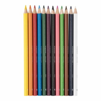 Набор цветных карандашей Bruynzeel Kids 12 цветов Набор цветных карандашей Bruynzeel Kids 12 цветов