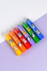 Гелевый мелок, ассорти, форма корпуса: круглая, с акварельным эффектом Гелевый мелок, ассорти, форма корпуса: круглая, с акварельным эффектом