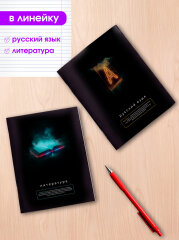 Футуристичный арт в серии предметных тетрадей &laquo;Неон&raquo; от Пандарог