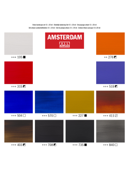 Набор акриловых красок Amsterdam Standard Urban Landscape Набор акриловых красок Amsterdam Standard Urban Landscape