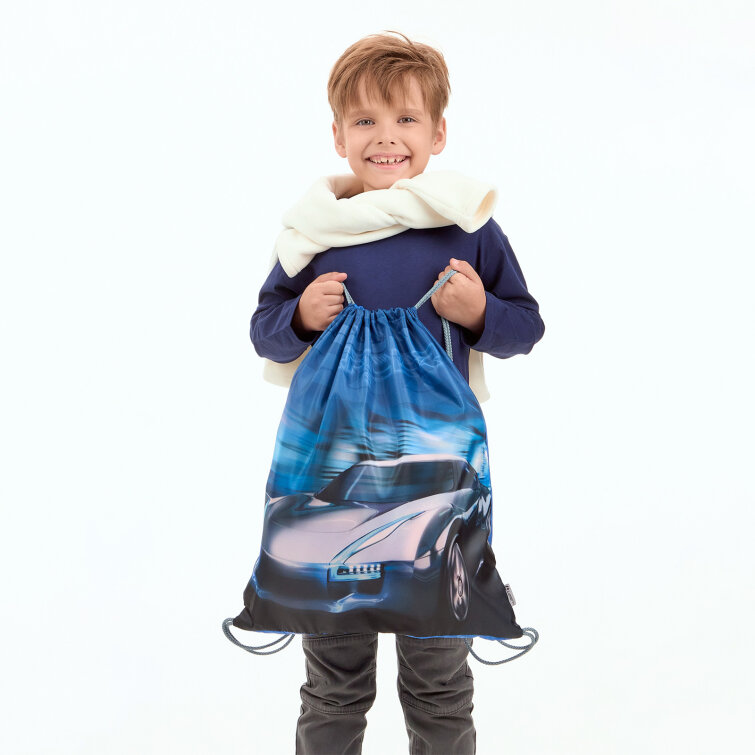 Cумка для сменной обуви LAMARK ″Speed Racer blue″