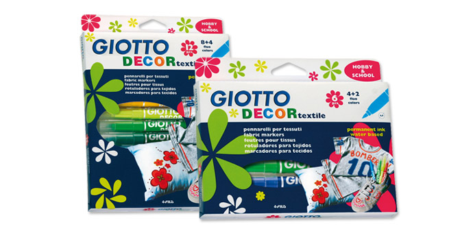 Giotto Decor Textile: рисуем по ткани Giotto Decor Textile: рисуем по ткани