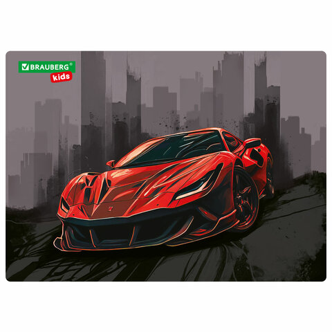 Настольное покрытие BRAUBERG KIDS, А3+ ″Red car″ Настольное покрытие BRAUBERG KIDS, А3+ ″Red car″