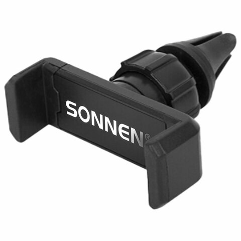 Держатель для телефона в авто на решетку вентиляции SONNEN Держатель для телефона в авто на решетку вентиляции SONNEN