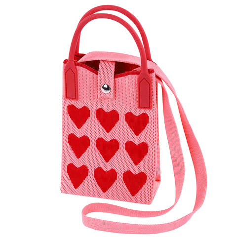 Сумочка-органайзер HEIKKI KNIT, ″Hearts″ Сумочка-органайзер HEIKKI KNIT, ″Hearts″
