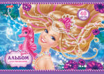 Подводное царство Barbie на альбомах Hatber.