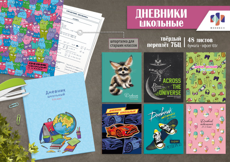 New! Дневники школьные 5-11 класс, в твёрдом переплете New! Дневники школьные 5-11 класс, в твёрдом переплете