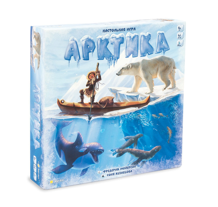 Пополнение ассортимента ТМ «Эврикус»: настольная игра «Арктика» Пополнение ассортимента ТМ «Эврикус»: настольная игра «Арктика»