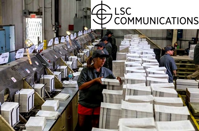Продажи офисной продукции в LSC Communications падают Продажи офисной продукции в LSC Communications падают
