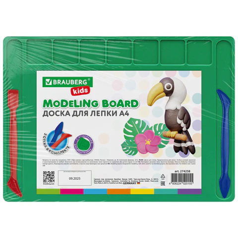 Доска для лепки BRAUBERG KIDS Доска для лепки BRAUBERG KIDS