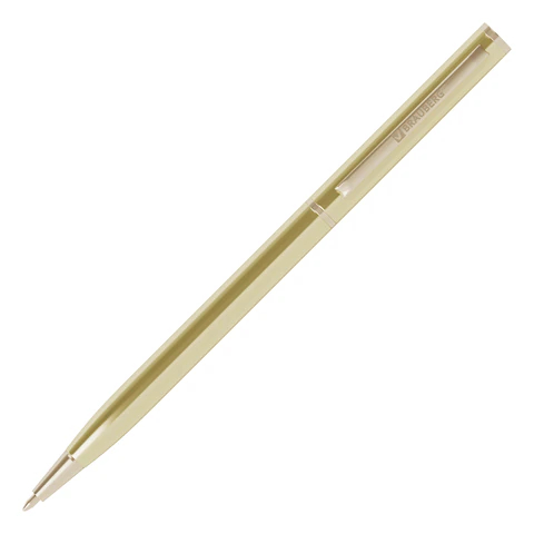 Ручка шариковая BRAUBERG ″LACONIC″, металл, корпус шампань Ручка шариковая BRAUBERG ″LACONIC″, металл, корпус шампань