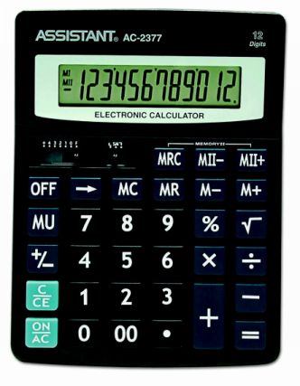 Калькулятор Assistant AC-2377 Калькулятор Assistant AC-2377