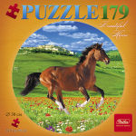 Новые дизайны круглых пазлов Hatber.