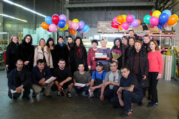 15 лет производству технических видов бумаги в «И.Т.И.» 15 лет производству технических видов бумаги в «И.Т.И.»