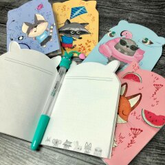 Новинка! Милейшие блокноты с фигурной вырубкой от Феникс+ Новинка! Милейшие блокноты с фигурной вырубкой от Феникс+