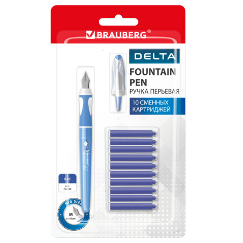 ����� �������� � 10 �������� ����������� BRAUBERG ″DELTA″