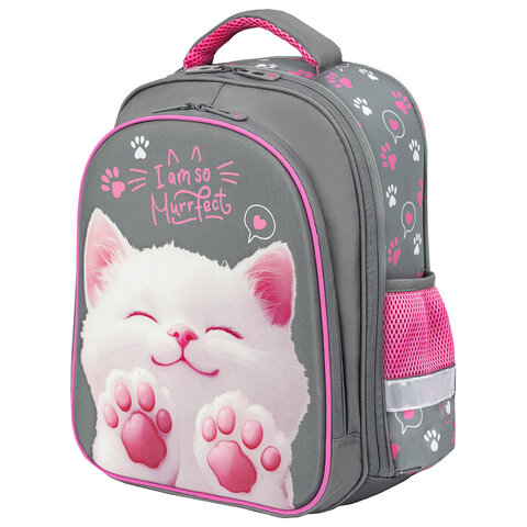 Ранец BRAUBERG KIDS STANDARD, ″Кот-мурлыка″ Ранец BRAUBERG KIDS STANDARD, ″Кот-мурлыка″
